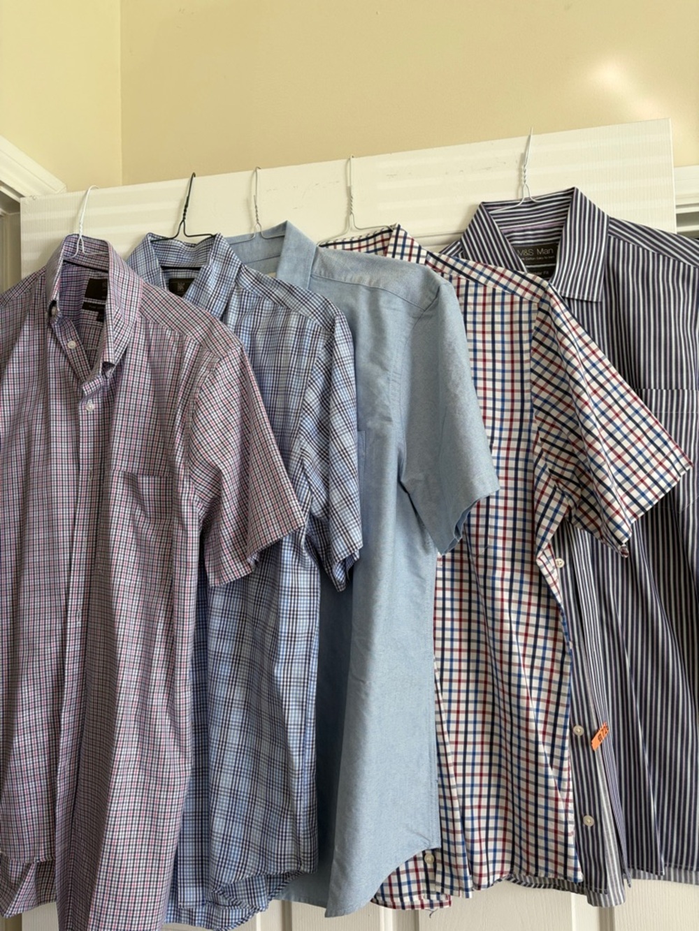 Marks & Spencer - Bundle of 5 Short-Sleeve Button-Down Shirts